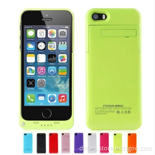 for iPhone 5 Battery Case, External Battery Case, 2200mAh Battery Case